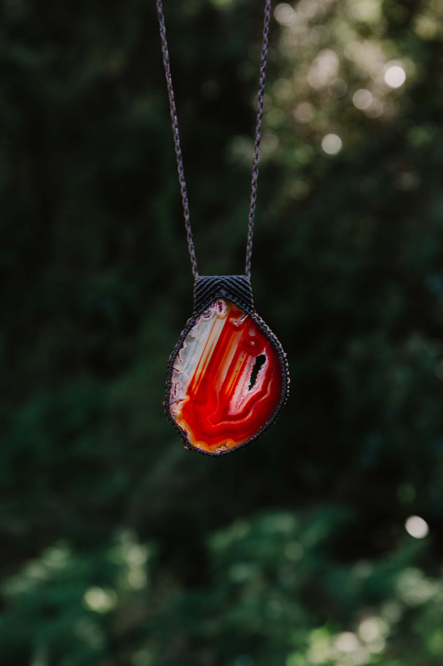 Red agate talisman