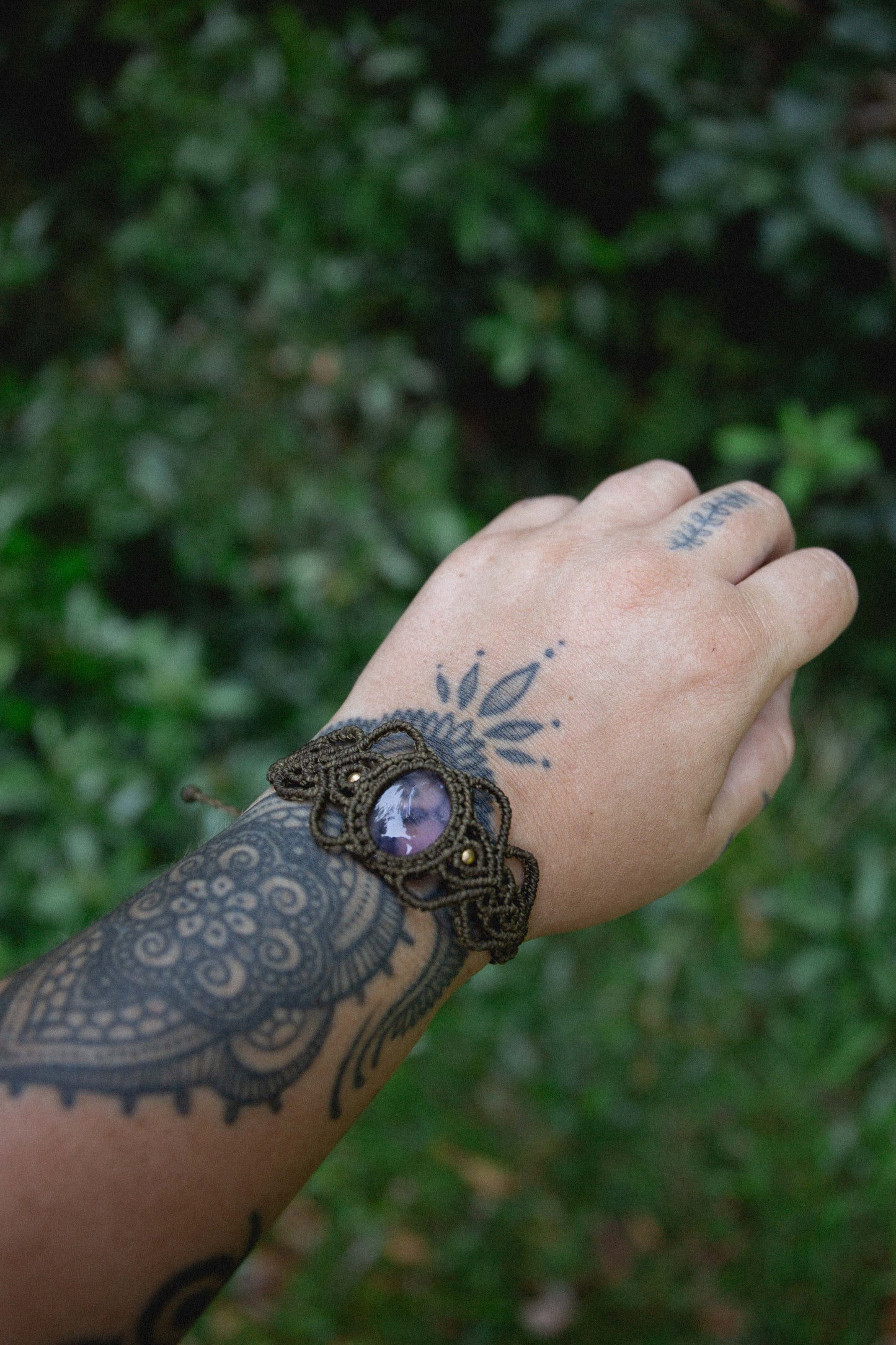 Amethyst bracelet