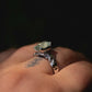 Mystic Lunar Prasiolite Ring size 10