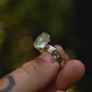 Mystic Lunar Prasiolite Ring size 10